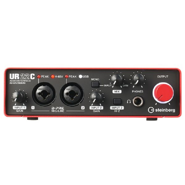 Steinberg UR22C Red Recording Pack по цене 34&nbsp;840 ₽