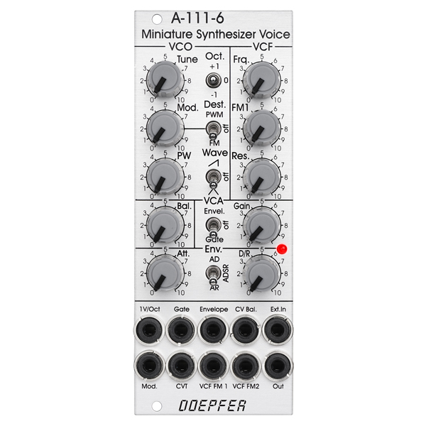 Doepfer A-111-6 Miniature Synthesizer по цене 28 290.00 ₽