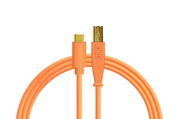 DJTT Chroma Cables USB Type C Neon Orange по цене 3 450 ₽