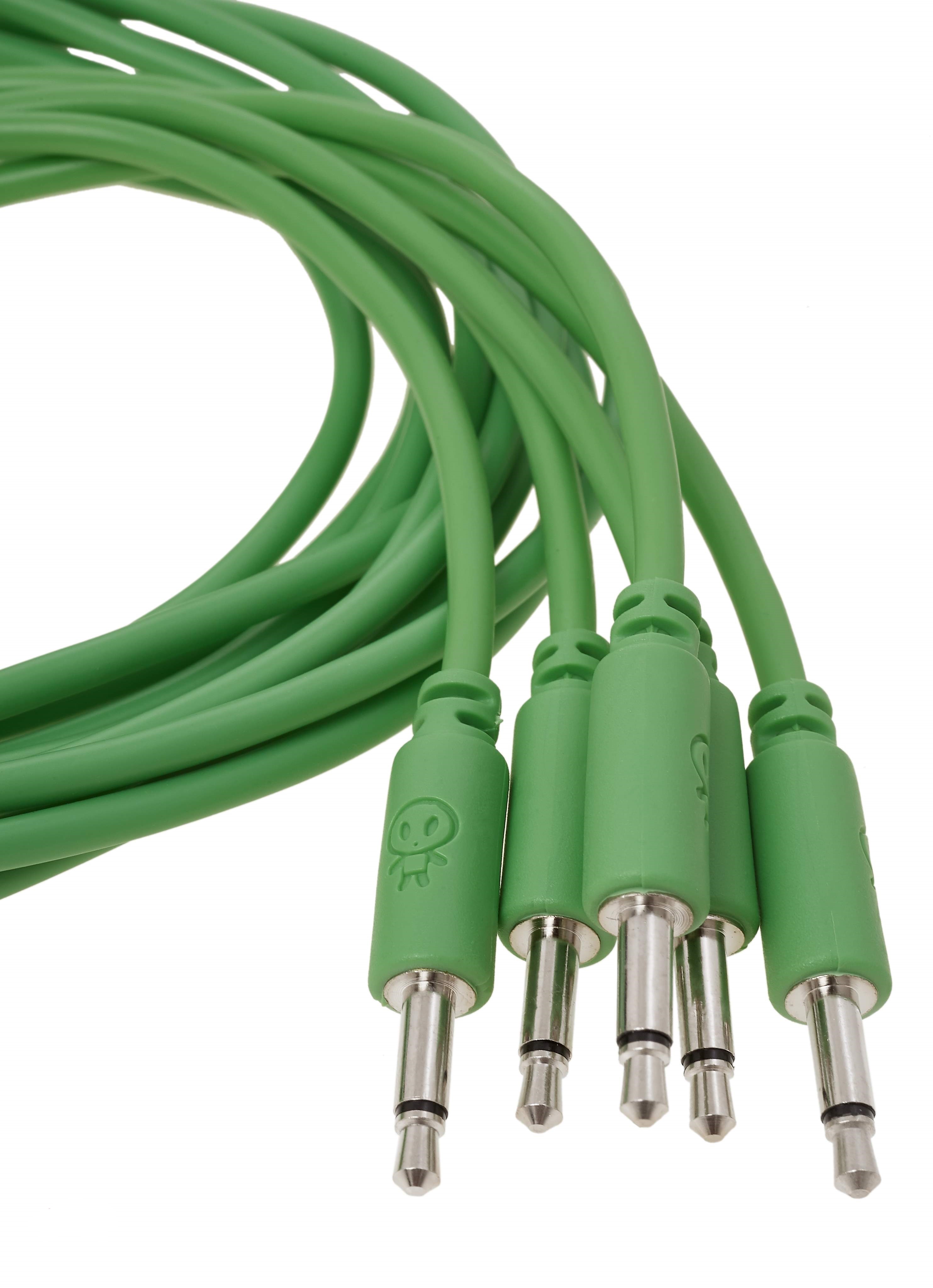 Erica Synths Eurorack Patch Cables 20cm, 5 Pcs Green по цене 870 ₽