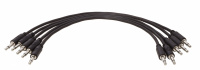 Erica Synths Eurorack Patch Cables 20cm, 5 Pcs Black