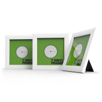 Glorious Vinyl Frame Set 7" White