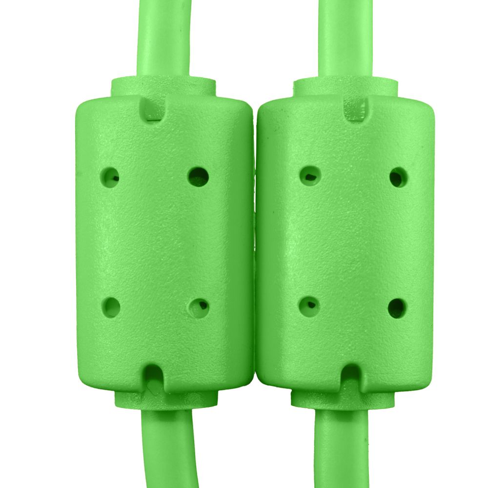 UDG Ultimate Audio Cable USB 2.0 C-B Green Straight 1.5m по цене 2 880 ₽