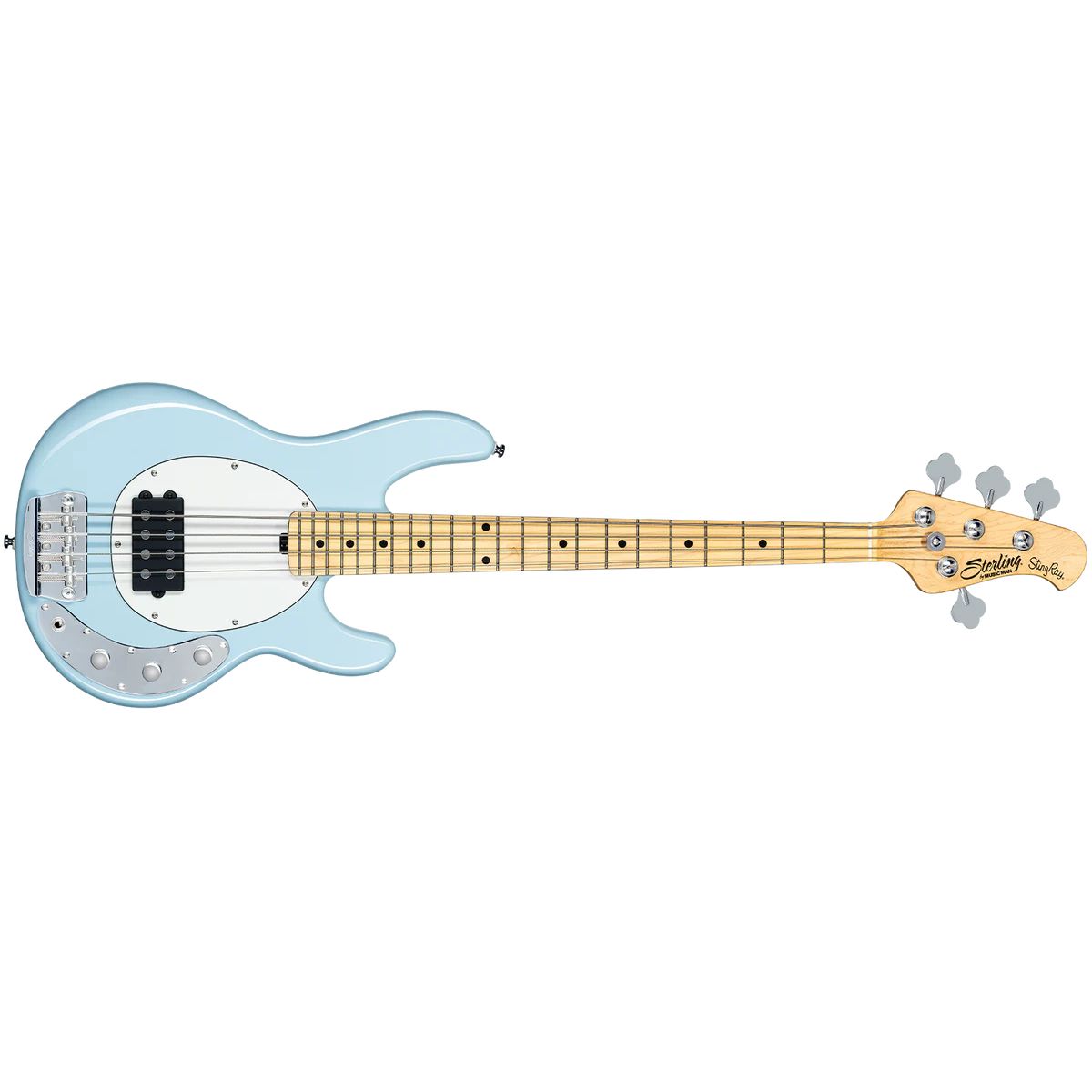Sterling By Music Man StingRay Short Scale RAYSS4 Daphne Blue по цене 82 280.00 ₽