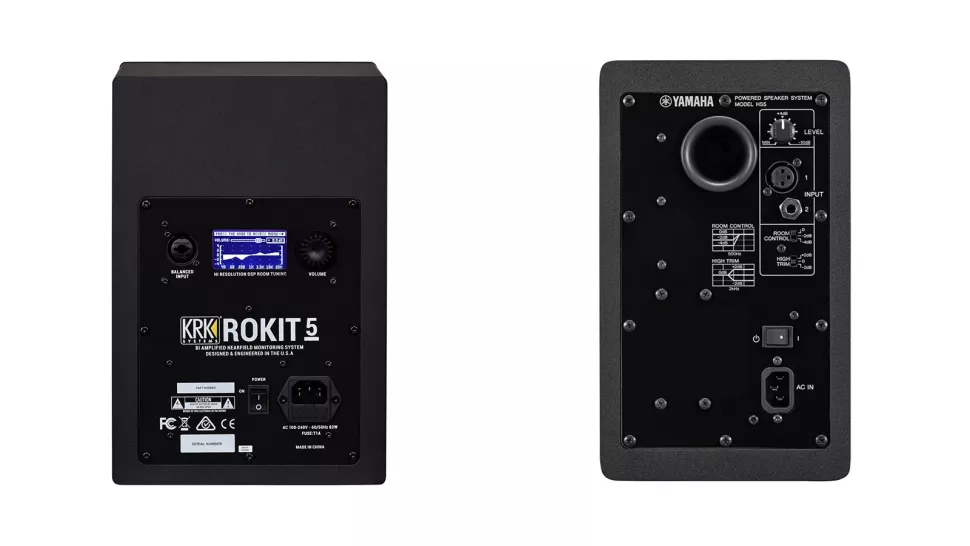KRK Rokit 5 G4 vs Yamaha HS5: какие бюджетные студийные мониторы лучше?