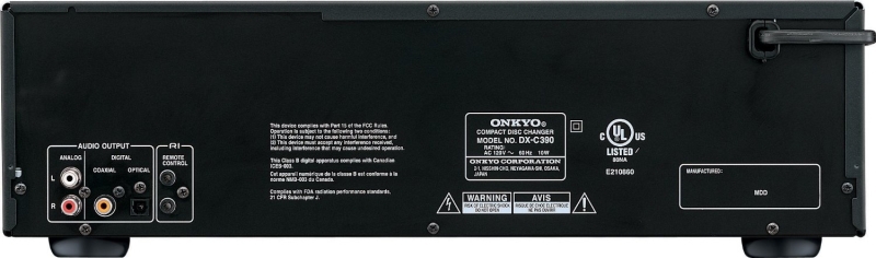 Onkyo DX-C390 Black по цене 29 990.00 ₽