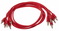 Erica Synths Eurorack Patch Cables 60cm, 5 Pcs Red по цене 1 400 ₽