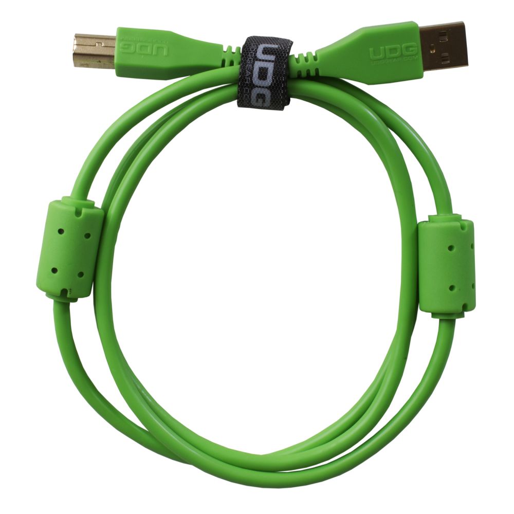 UDG Ultimate Audio Cable USB 2.0 A-B Green Straight 1 m по цене 2 100 ₽