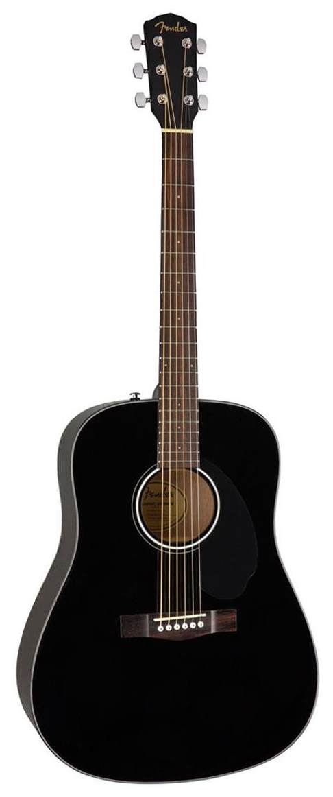 Fender CD-60S Black по цене 39 600 ₽