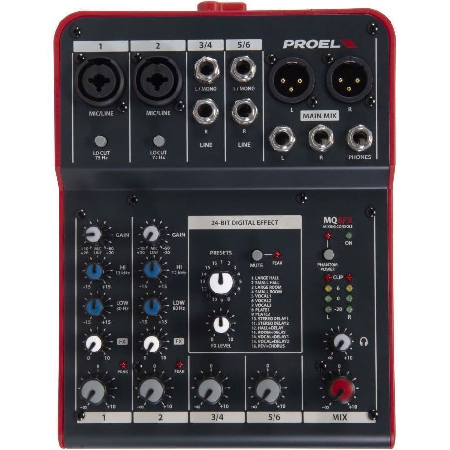 Proel MQ6FX по цене 14&nbsp;780 ₽