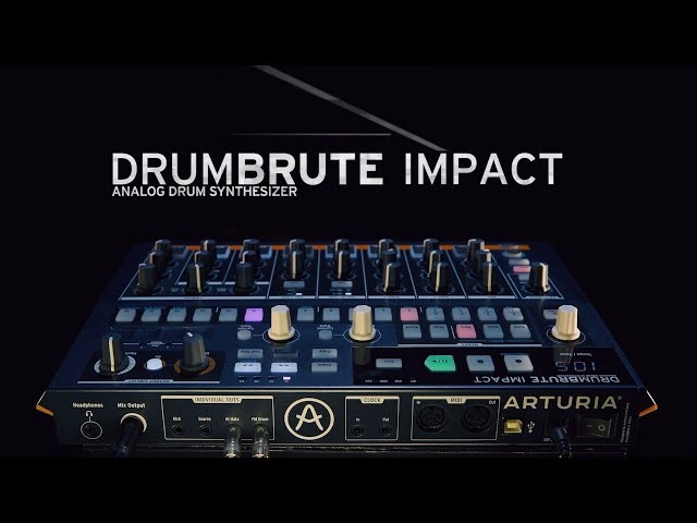 Arturia announces DrumBrute Impact