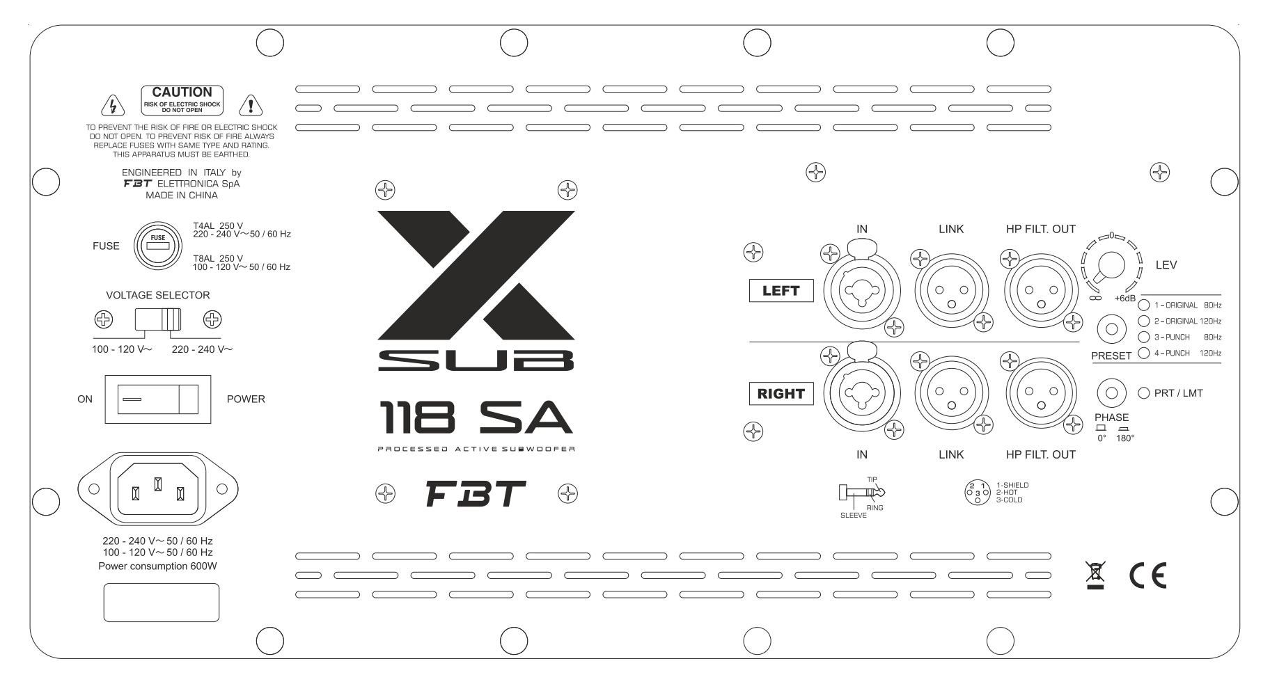FBT X-SUB 118SA по цене 149 990 ₽