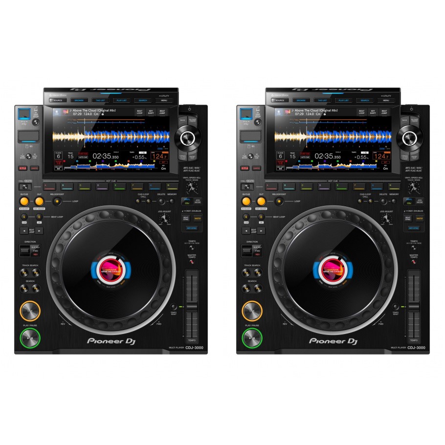 Комплект Pioneer CDJ-3000 х2 купить за 780 000.00 ₽ с доставкой по Москве и всей России в интернет-магазине ALL for DJ Комплект Pioneer CDJ-3000 х2 по цене 780 000.00 ₽