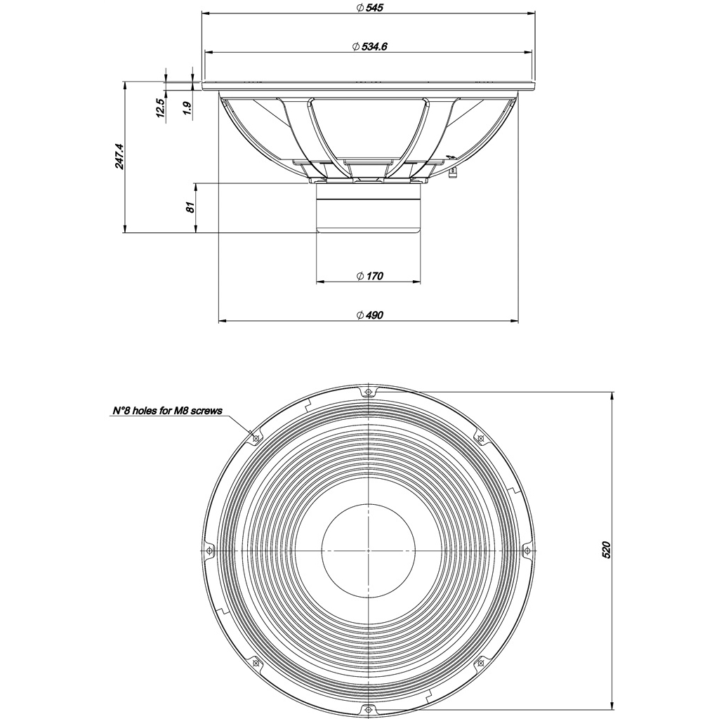 Eighteen Sound 21NLW9001/8 по цене 81 600 ₽