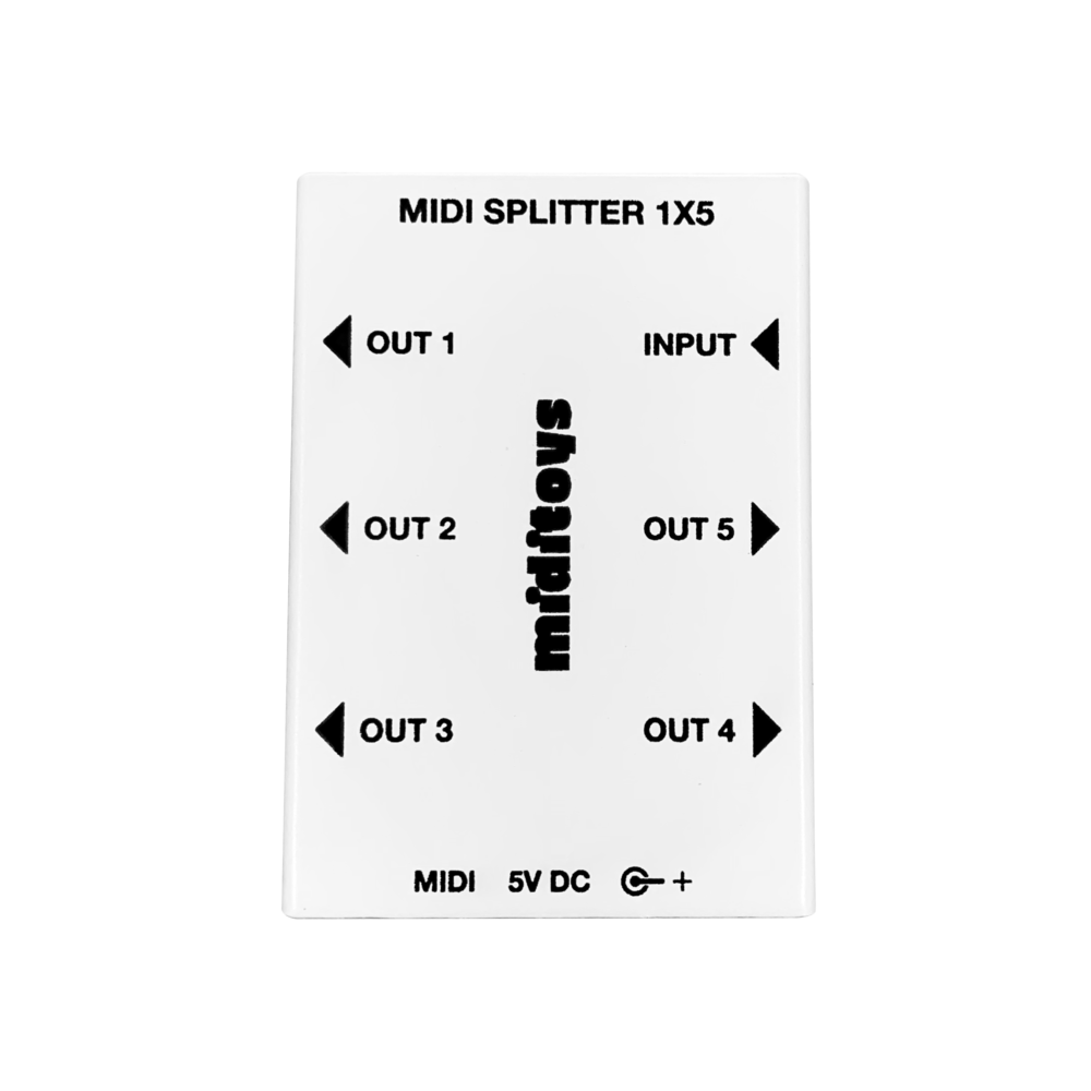 Miditoys Midi Splitter 1x5 White по цене 3 350 ₽