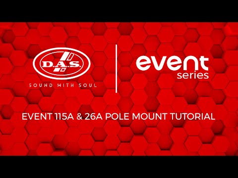 ES - Event-115A & 26A. Configuración sobre pole mount (mástil) TRD-6