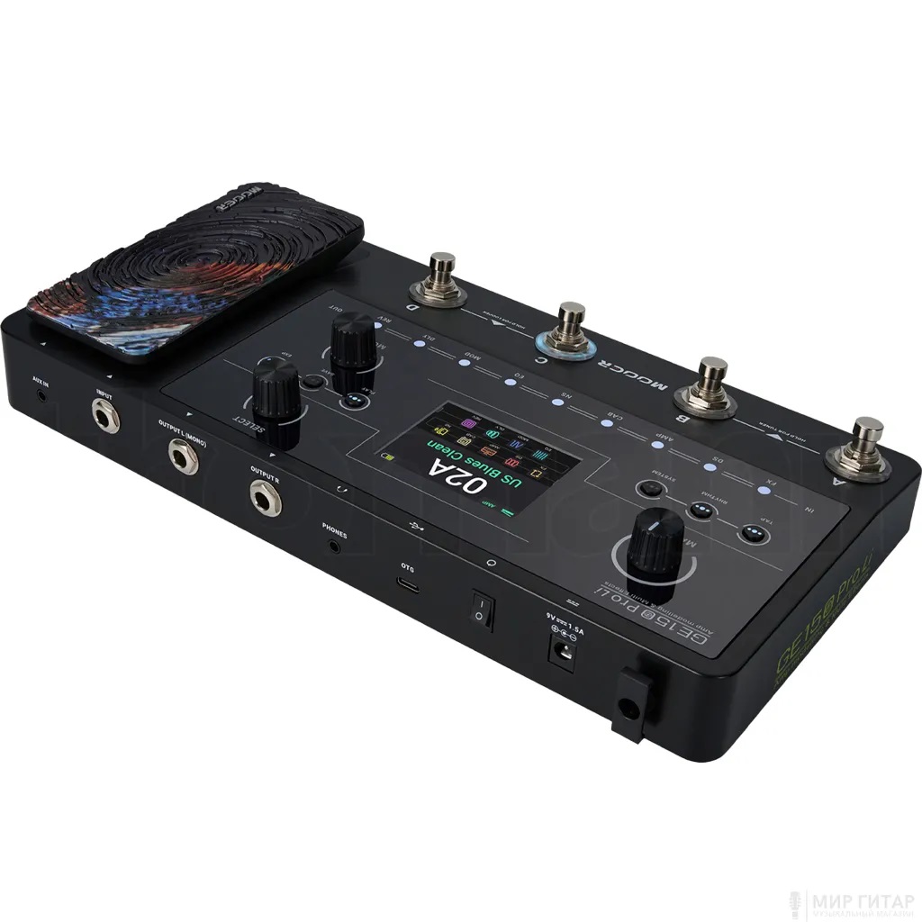 Mooer GE150 Pro Li Black по цене 17&nbsp;400 ₽