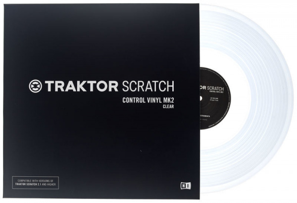 Native Instruments Traktor Scratch Pro Control Vinyl Clear Mk2 по цене 4 230 ₽