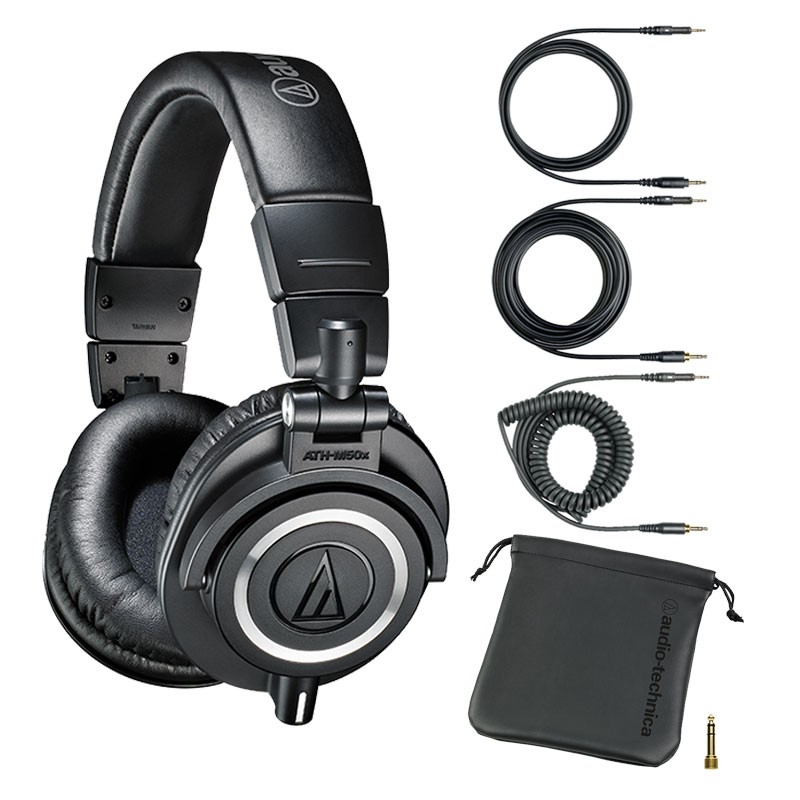 Audio-Technica ATH-M50X Black по цене 17 765 ₽