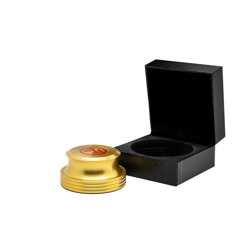 Audio Anatomy Алюминиевый прижим для пластинок (416 гр), Gold по цене 5 100 ₽