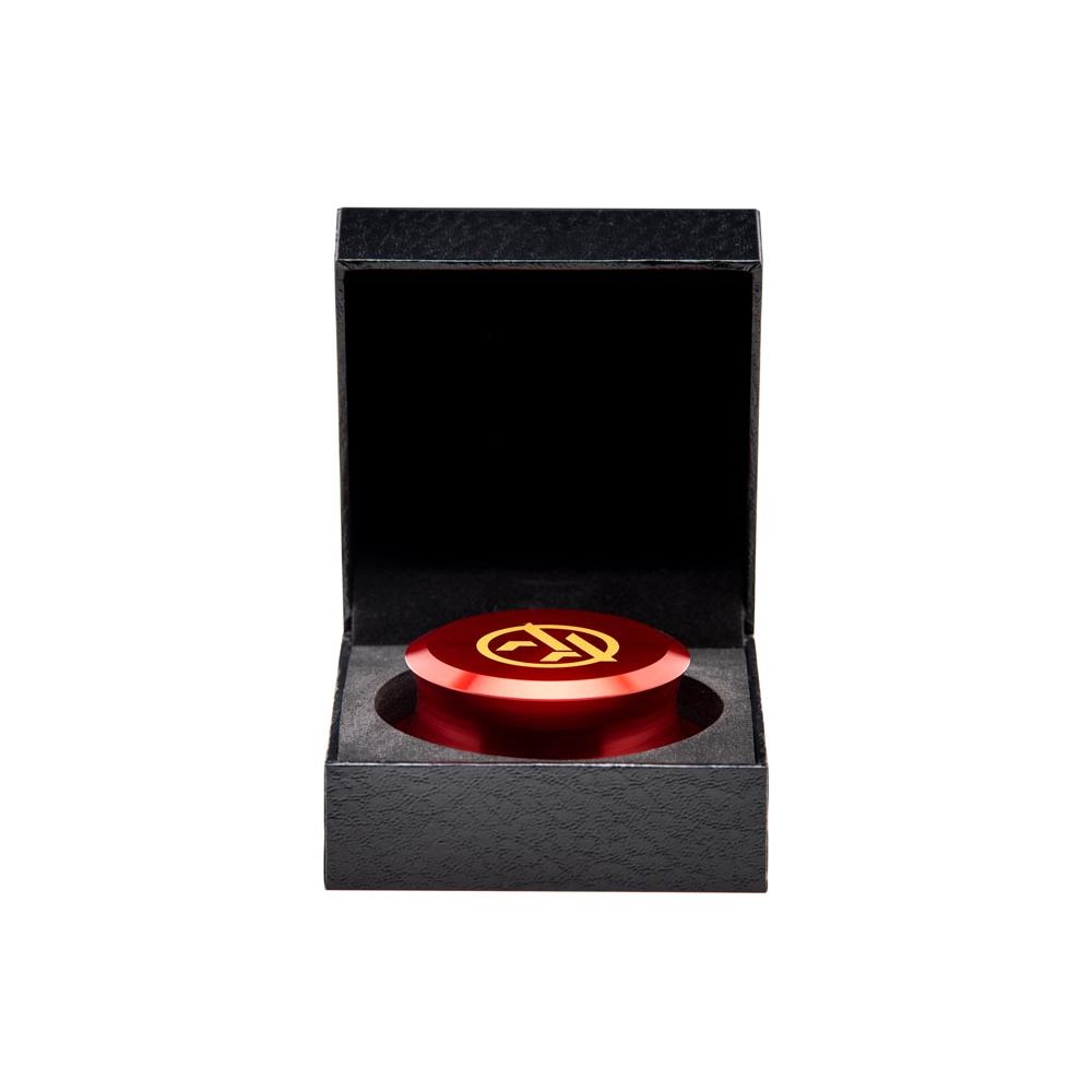 Audio Anatomy Алюминиевый прижим для пластинок (416 гр), Red по цене 5 100 ₽