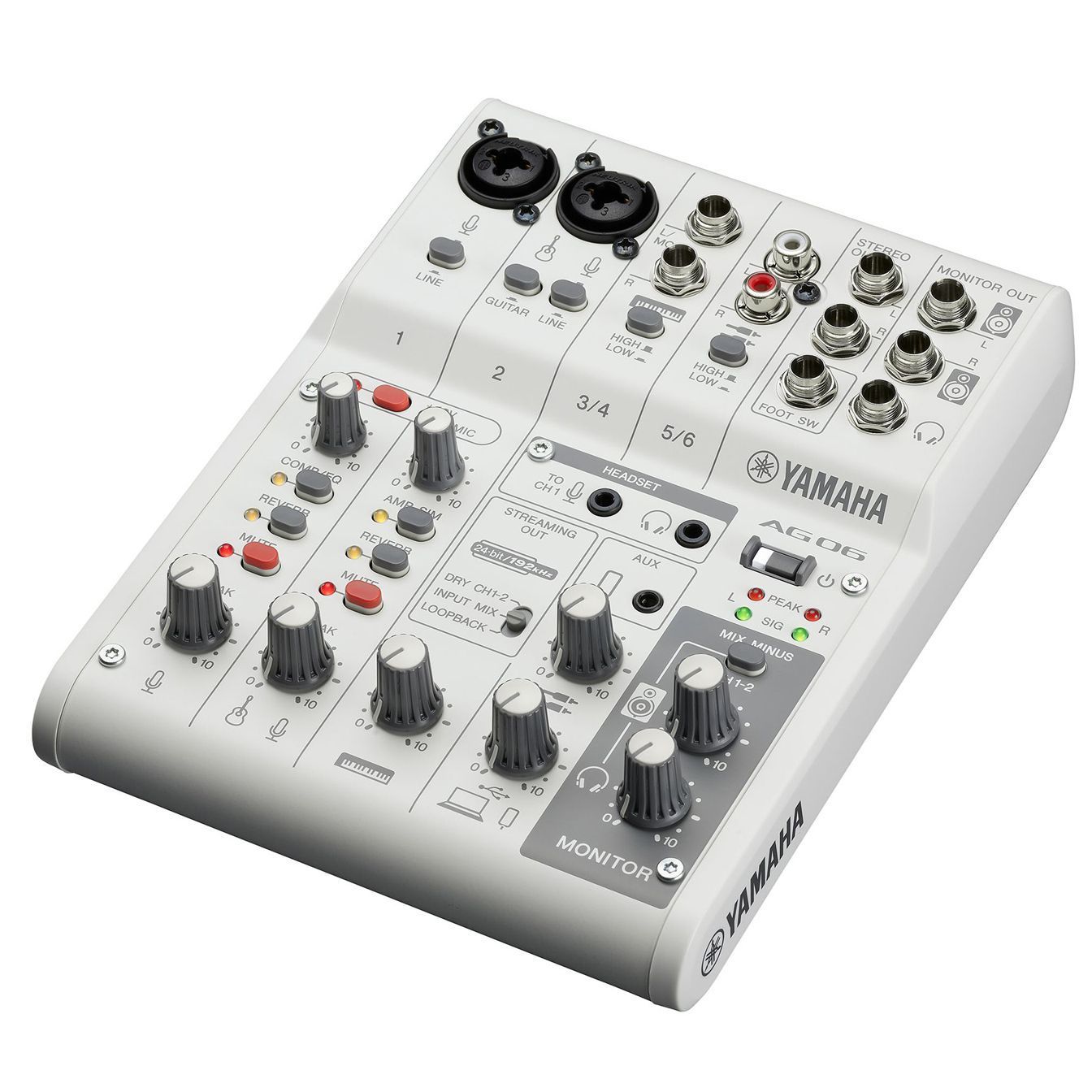 Yamaha AG06MK2 White по цене 28 060 ₽