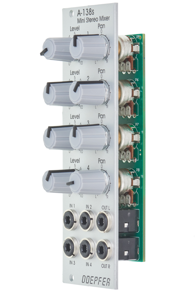 Doepfer A-138s Mini Stereo Mixer по цене 8 270.00 ₽