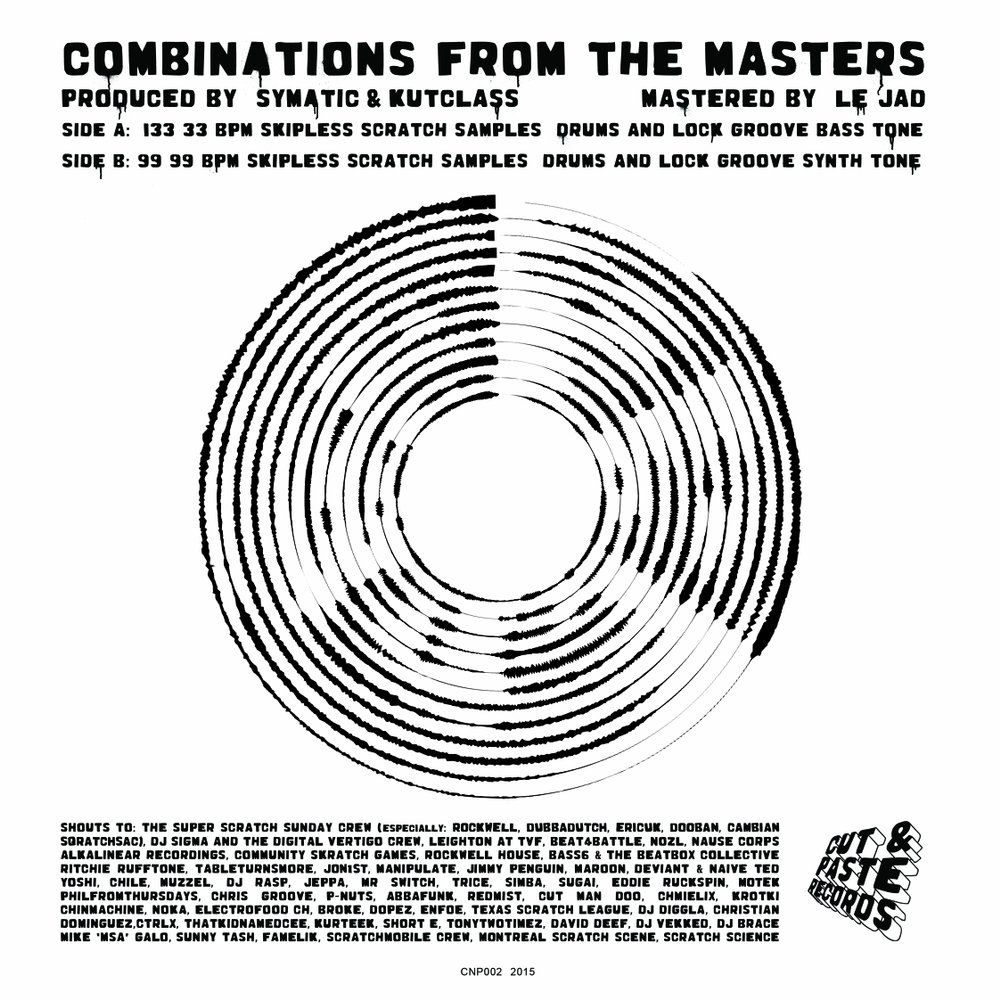 Symatic & Kutclass - Combinations from the Masters (12") по цене 1 900 ₽