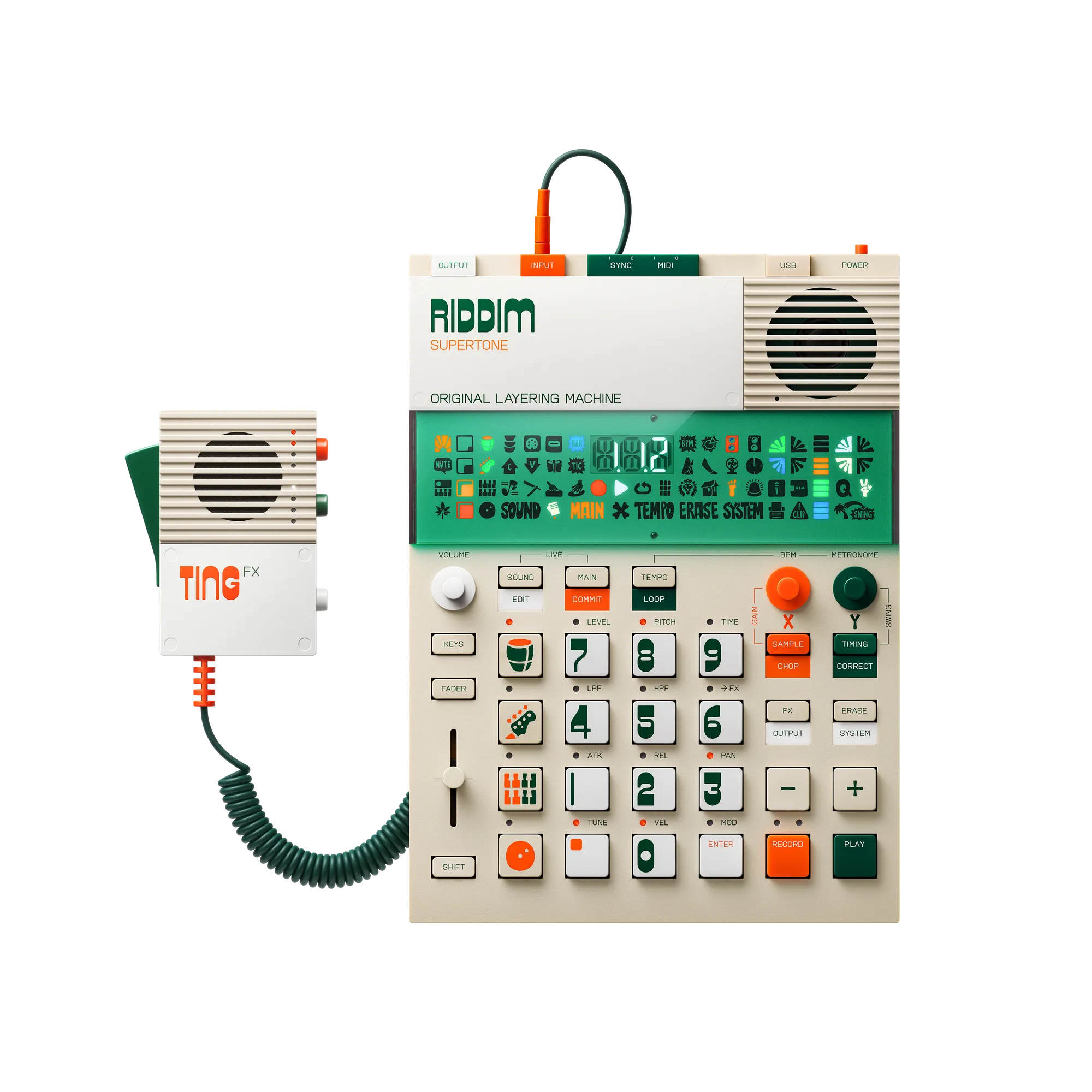 Teenage Engineering EP-40 Riddim Supertone + EP-2350 Ting LE Bundle по цене 35 370 ₽