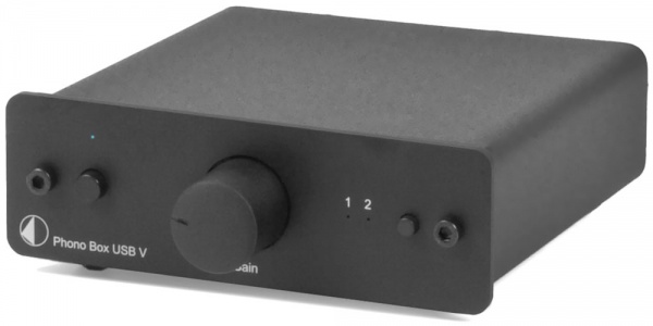 Pro-Ject Phono Box USB V Black по цене 24 374.55 ₽
