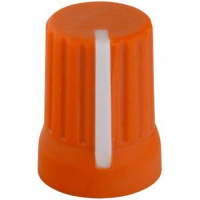 DJTT Chroma Caps Super Knob Neon Orange по цене 200.00 ₽
