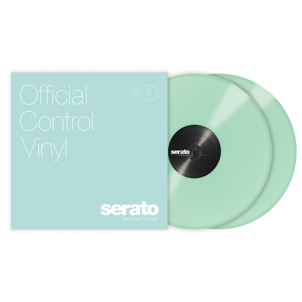 Serato 12" Control Vinyl Performance Series (Пара) - Glow in the Dark по цене 5 500 ₽