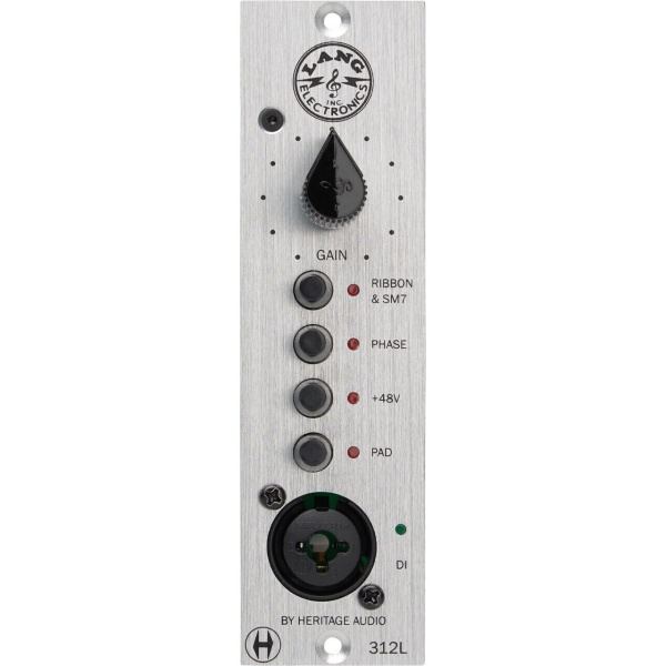 Heritage Audio LANG 312L 500 Series NY Style Preamp по цене 41 800 ₽