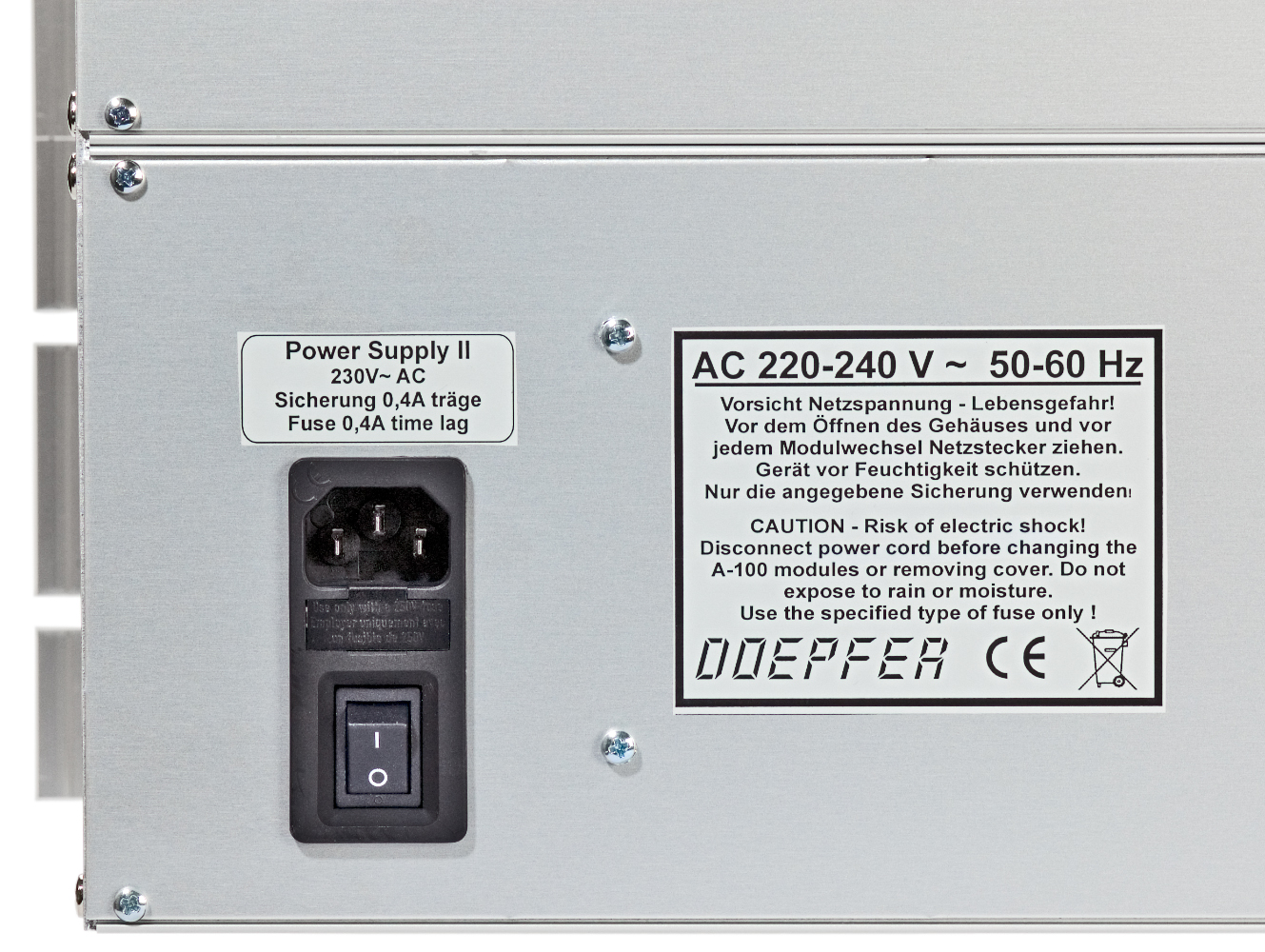 Doepfer A-100 Basic System Mini G6 PSU3 по цене 136 140 ₽