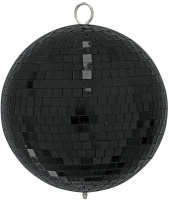 Eurolite Mirror Ball 15cm Black Mate