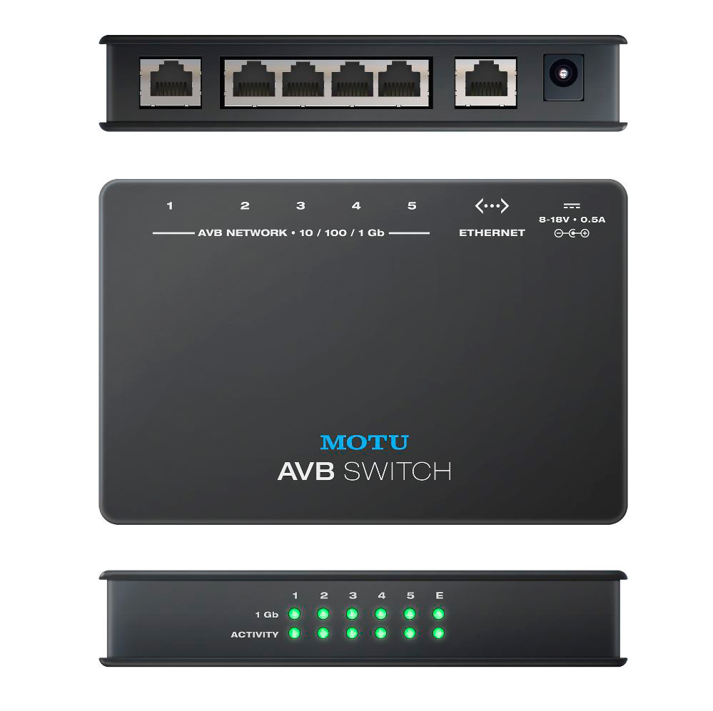 MOTU AVB Switch по цене 37 080 ₽