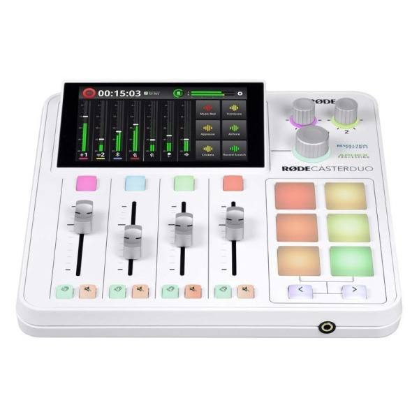Rode Rodecaster Duo White по цене 58 950 ₽