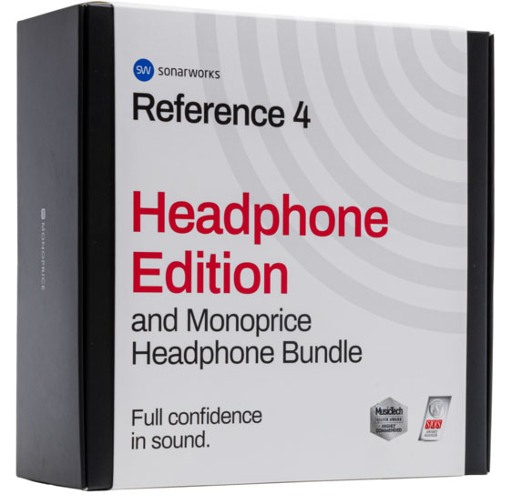 Sonarworks Reference 4 Headphone Edition Monoprice Bundle (boxed) по цене 12 960 ₽
