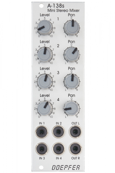 Doepfer A-138s Mini Stereo Mixer по цене 8 270.00 ₽