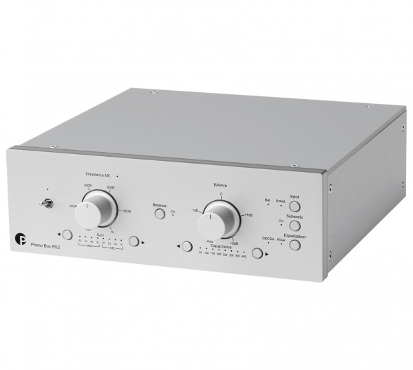Pro-Ject Phono Box RS2 Silver по цене 198 000.00 ₽