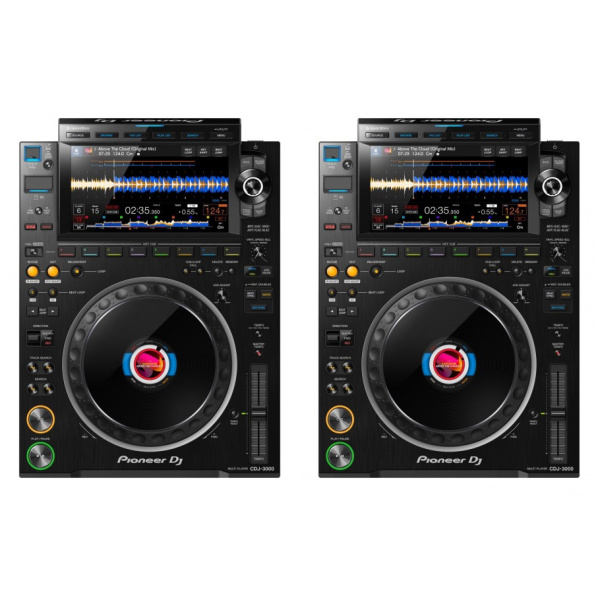 Комплект Pioneer CDJ-3000 х2 купить за 780 000.00 ₽ с доставкой по Москве и всей России в интернет-магазине ALL for DJ Комплект Pioneer CDJ-3000 х2 по цене 780 000.00 ₽