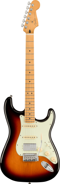 Fender Player Plus Strat HSS MN 3-Tone Sunburst по цене 151 800 ₽