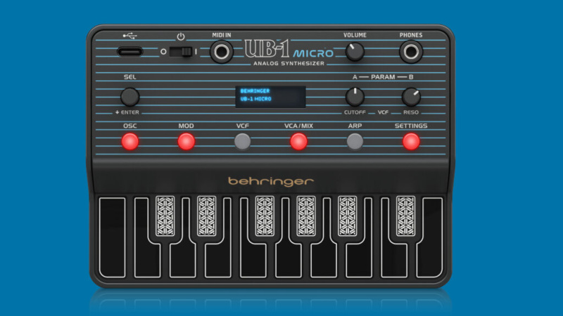 Behringer UB-1 Micro: портативный синтезатор, вдохновленный Oberheim Matrix