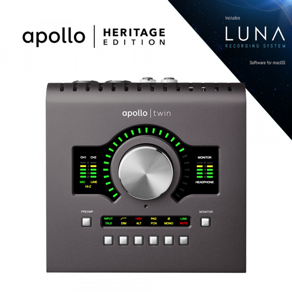 Universal Audio Apollo Twin Mk2 DUO Heritage Edition по цене 104 720 ₽