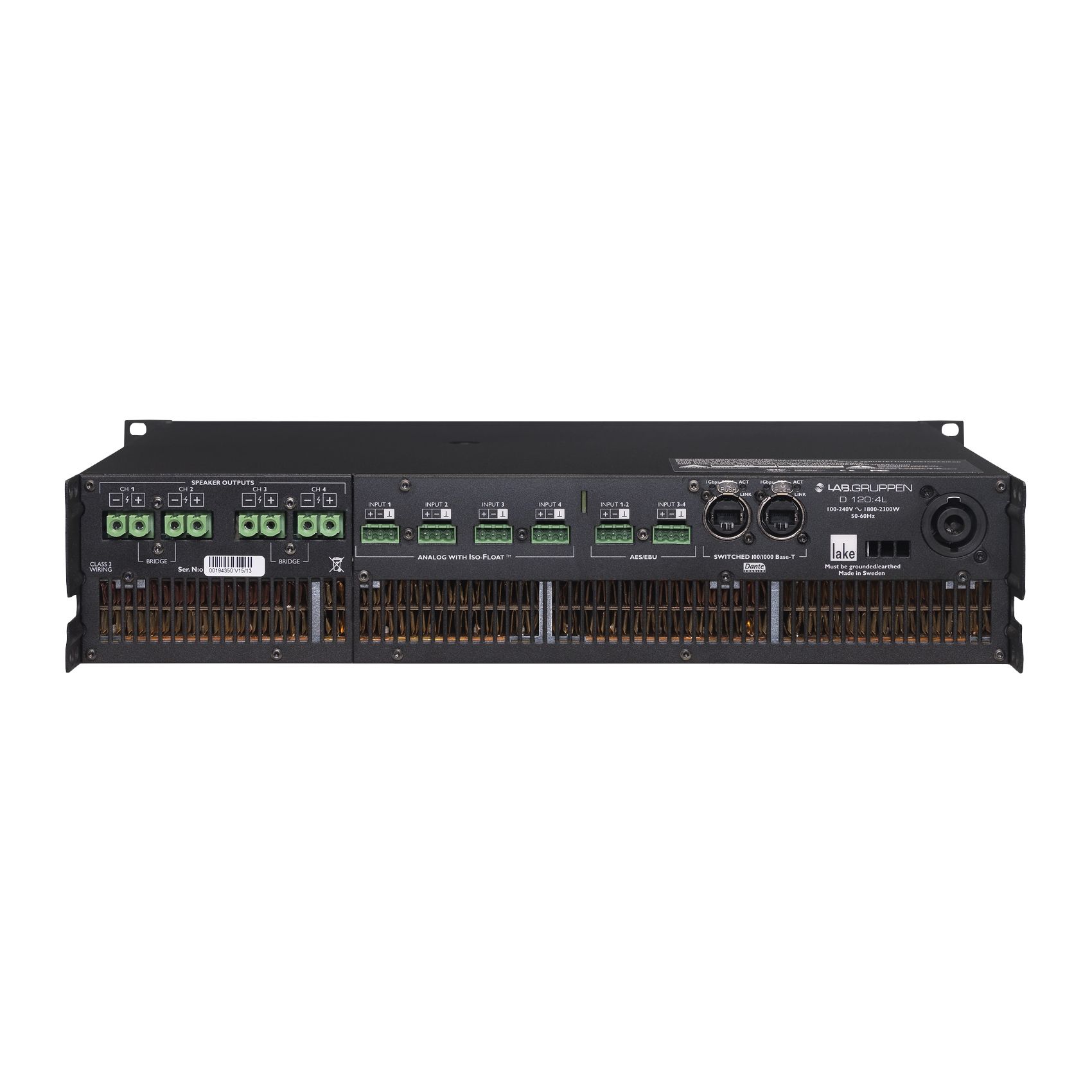 Lab.Gruppen D 120:4L по цене 0.00 ₽