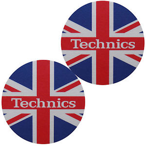 Slipmat-Factory Technics UK Flag Slipmats (Пара) по цене 2 120 ₽