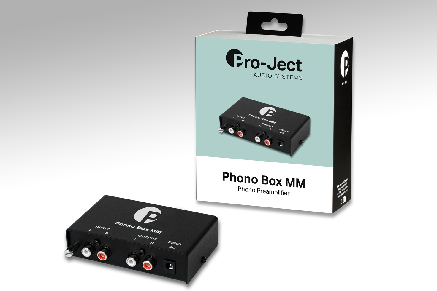 Pro-Ject Phono Box MM (black) по цене 8 000 ₽
