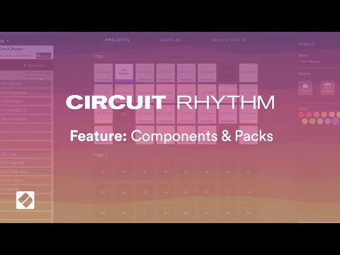 Circuit Rhythm - Components & Packs // Novation