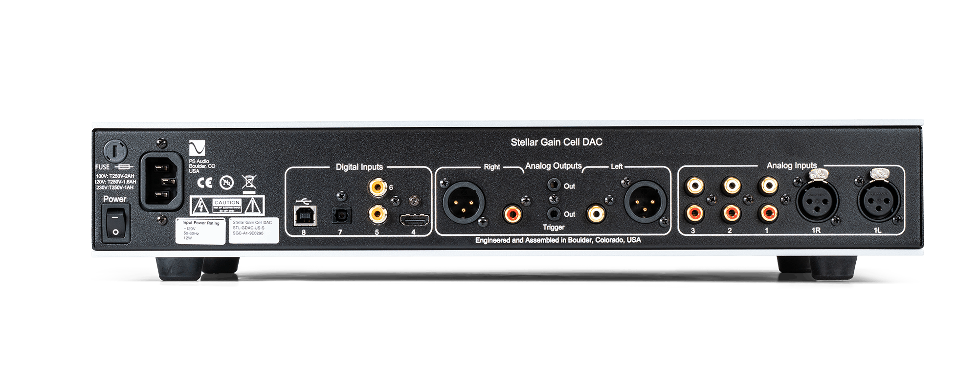 PS Audio Stellar Gain Cell DAC Black по цене 179 900 ₽