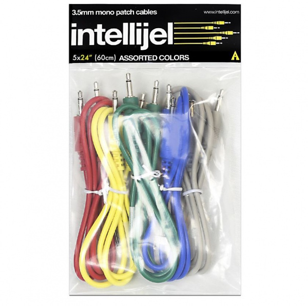 Intellijel Cables 3.5mm 5-Pak 24" Mixed по цене 1 650 ₽